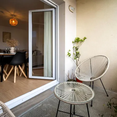 Le Scandinave ~ Balcon ~ Digital Nomade Tarbes